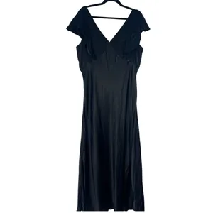 NWT White House Black Market Satin Slip Maxi Dress thumbnail 5