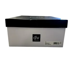 DV Dolce Vita Serpent Double Band Footbed Sandals in Black Smooth, Size 9.5 thumbnail 6