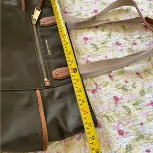 Michael Kors Olive and Tan Men's Backpack  #018 thumbnail 5