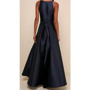 Lulus Broadway Show Navy Blue High-Low Evening Gown Size Large NWOT‎ thumbnail 7