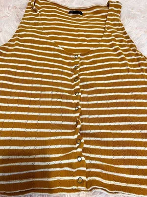 American Eagle striped tank top thumbnail 2