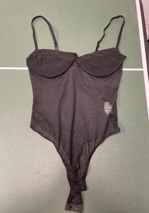 Streetwear Society Black Bodysuit thumbnail 1