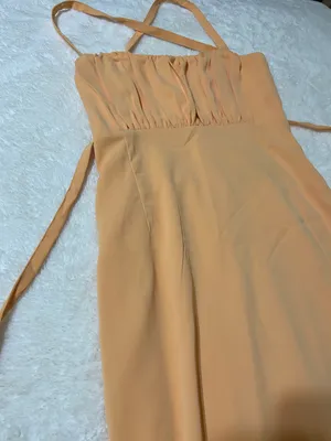 Abercrombie Yellow Midi Dress thumbnail 8