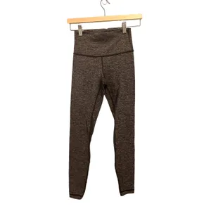 Lululemon Wunder Under Hi-Rise Tight *28" Heathered Black #4 thumbnail 7