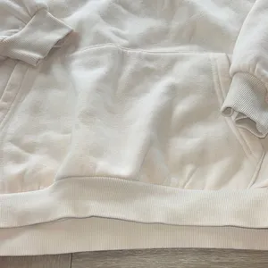 Edikted Cream Crewneck Hoodie with Distressed Blue '98' Patch thumbnail 4