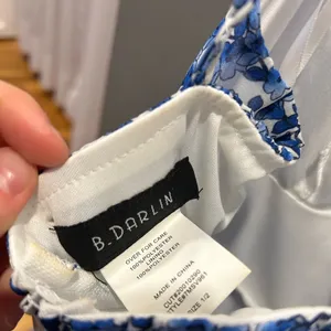 Blue Floral Summer Dress thumbnail 3