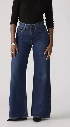 Levi’s 728 High Rise Wide Leg Jeans thumbnail 1