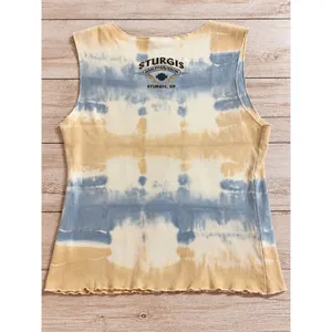 Vintage 2005 Harley Davidson Sturgis Black Hills Rally Tie Dye Tank Top Small thumbnail 2