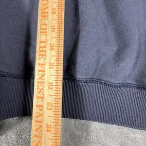 Y2K Abercrombie & Fitch Sweatshirt Women M Blue Lived In 3D Spellout Patch 90's thumbnail 5