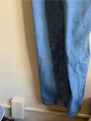 We The Free Denim Blue Overalls Women Size XS Outfit Clothing Pants Bottoms thumbnail 2