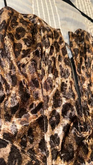 Cheetah bodysuit thumbnail 3