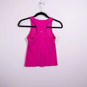 Lululemon Women's Align Waist-Length Racerback Tank Top Sonic Pink XS thumbnail 4