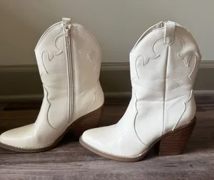 Mix White No. 6 Boots thumbnail 1