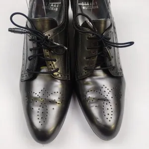 Stuart Weitzman Women's Silver Heels/Oxfords Sz7.5M SKU3914 thumbnail 5