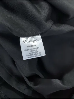 Showpo. Teagan Midi Dress Black Size 6 NWT thumbnail 8
