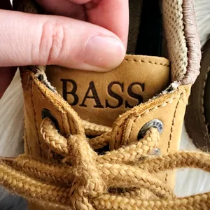 Bass G.H. Chunky Suede Lug Sole Oxford Sz 7 thumbnail 10
