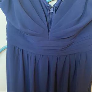 Lulu’s Leading Role Dark Blue Maxi Dress Sz M EUC thumbnail 10
