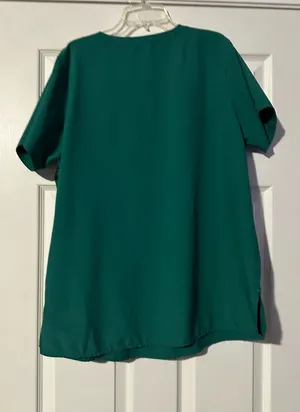Carhartt Medical Top with Blue Trim and bottom is a size Large. thumbnail 7