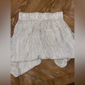 Aerie linen striped pants size small thumbnail 6
