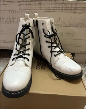 Arizona Jean Company white combat boots thumbnail 2