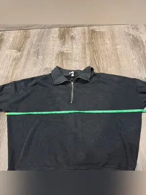 Athleta Black Cozy Karam 1/4 Zip Pullover thumbnail 11