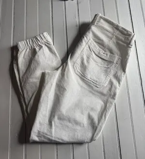 Banana Republic Corduroy Pants White Size 10 thumbnail 1