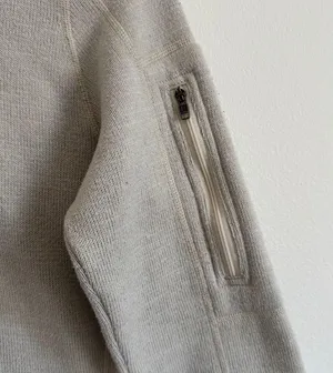 Patagonia Better Sweater Cream 1/4 Zip Pullover Fleece Jacket Women’s Size Small thumbnail 6