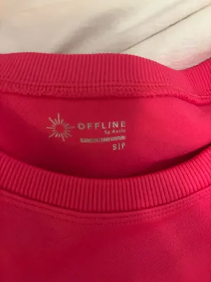 Aerie Pink Crop Top thumbnail 2