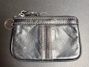 Fossil zip coin purse, vintage thumbnail 1