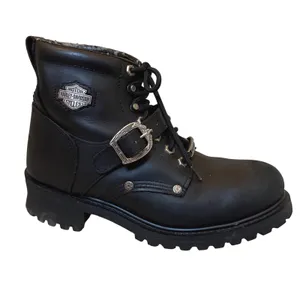 Harley-Davidson Faded Glory Black Leather Motorcycle Boots Women's 11‎ (81024) thumbnail 2