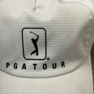 PGA Tour Course Essentials white air flux hat NEW thumbnail 2