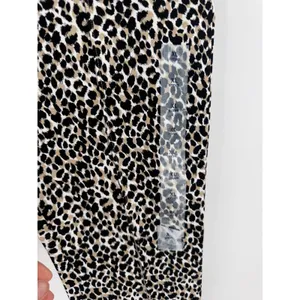 NWT Old Navy Stevie Pants Women XL Leopard Print High Rise Ponte Pintucked‎ thumbnail 12