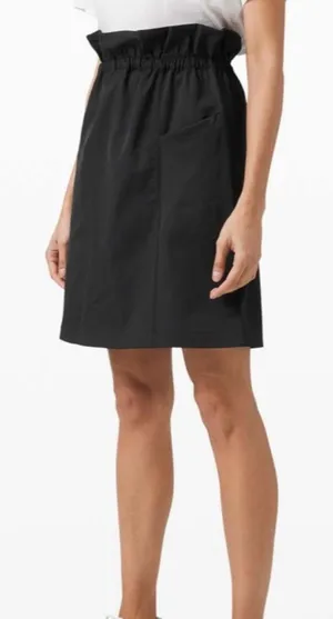 Lululemon Trip Taker Skirt Size 8‎ in Black thumbnail 1