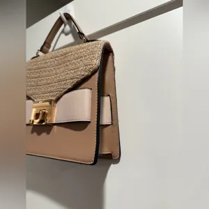 Aldo Tan and Cream‎ Satchel with Textured Design thumbnail 3