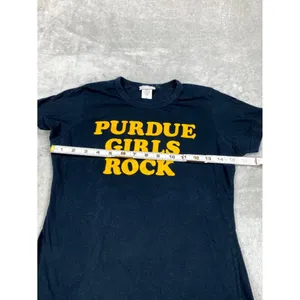 Jones & Mitchell Purdue Girls Rock T-Shirt Womens Small Short Sleeve Pullover thumbnail 6