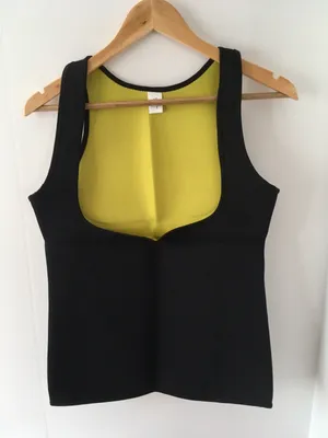 Sauna Vest, XL Black thumbnail 1