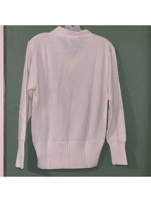 Vintage Cheer Letterman’s Sweater E College Sports Team E Green V Neck sweater thumbnail 7