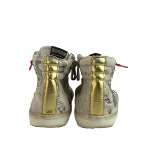 Vintage Havana Women's White Red High Top Trainers Athletic Sneakers Shoes Sz 6 thumbnail 3
