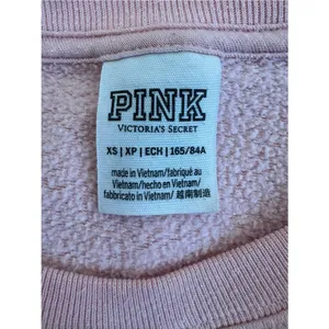 PINK Victoria's Secret Cozy Crewneck Sweatshirt - Pale Pink thumbnail 4