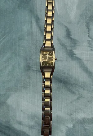 DKNY Women’s Silver Bracelet Link Watch with Black Accents thumbnail 1