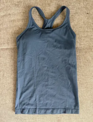 Blue Tight Tank thumbnail 1