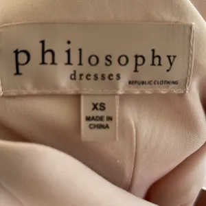 Philosophy light pink xs dress thumbnail 7