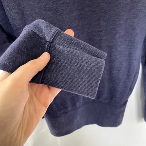 Old Navy Raglan Crewneck Sweater Small Indigo‎ Purple Women Cotton Blend thumbnail 5