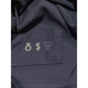 FIGS Zamora Jogger‎ Scrub Pants Women's Size L Navy Blue W18SW2005 thumbnail 9