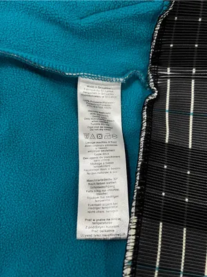 Burton DryRide Plaid Fleece Lined Hooded Jacket Ski Black Blue Long Sleeve Small thumbnail 9