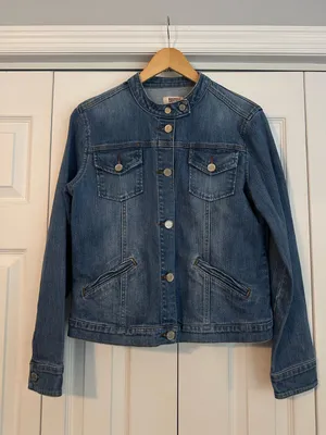 Vintage Route 66 Denim Jean Jacket, M/L thumbnail 2
