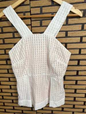 Maeve White Tank Top Size 6 thumbnail 1