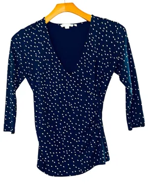 Boden Navy Polka Dot Wrap thumbnail 1
