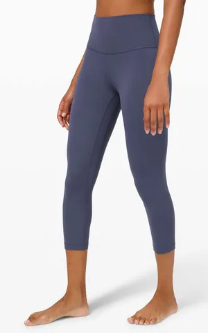 Lululemon Align Crop *21" Cadet Blue 6 thumbnail 1