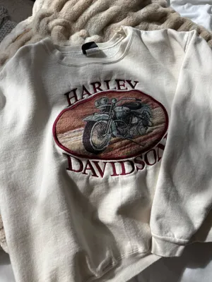 Vintage Harley Davidson crewneck thumbnail 2